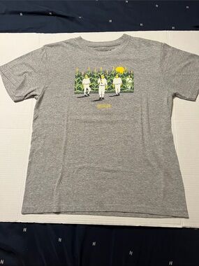 Baseballism X Field of Dreams youth gray tee shirt